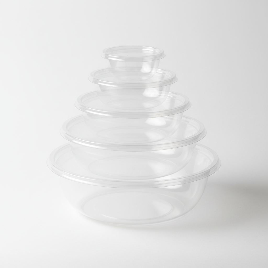 PLA Transparent Containers